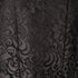 SiaLinda for Men: Langweste Aki, Jacquard, Frack Weste, Brokat schwarz - SiaLinda.com
